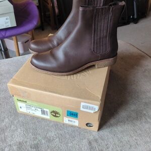 Timberland Rich Brown Heeled Boots